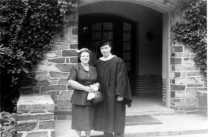 Gertrude Baron Kessler, Baron Kessler, Princeton graduation