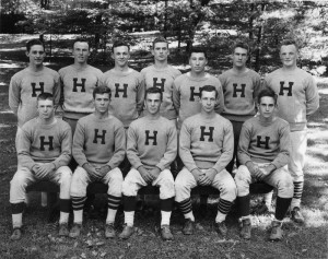 Hill School (soccer?).  Baron Kessler back row 3rd from right