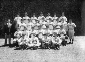 Princeton Baseball 1954, Baron Kessler 3rd row 5th from left