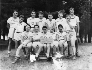 Summer Camp 1945 Bunk 9, Barry Kessler front row left