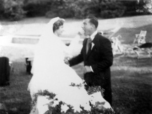 Katherine Vaughan Kessler, Baron Kessler, Wedding, 1956