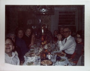 Scott Simon, unknown, Sadie Baron, Gertrude Baron Kessler, Baron Kessler, Audrey Kessler Pierson, Ruth Simon, Lee Simon, unknown, Ridgeview Lane, Pottstown, PA