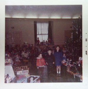 Laurie Kessler, Albert (Bart) Kessler, Audrey Kessler Pierson, Xmas Toy Drive 1966