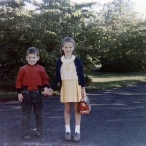 Albert (Bart) Kessler, Audrey Kessler Pierson, First Day of School