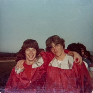 Albert (Bart) Kessler, Kevin Nix, Bart's High School graduation