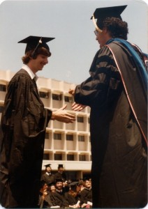 Albert (Bart) Kessler, UCSB graduation, 1983