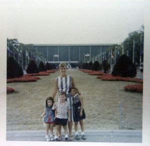 Laurie Kessler, Albert (Bart) Kessler, Kathererine Vaughan Kessler, Audrey Kessler Pierson, 1964 World's Fair