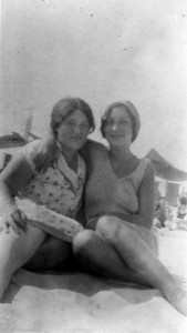 Gertrude Baron Kessler and unknown