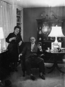 Gertrude Baron Kessler and unknown