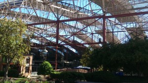 The old train barn - now a mall