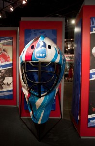 Big ass goalie mask