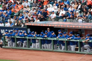 Dodgers dugout