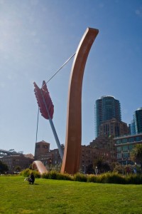 Cupid's Span by Oldenburg and van Bruggen