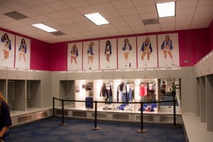 Chearleader's locker room