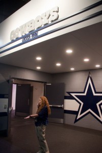 Cowboy's locker room