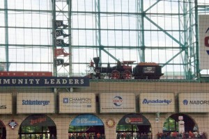 Minute Maid Park train