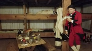 Soldiers' barracks display