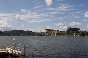 Allegheny River and Heinz Field