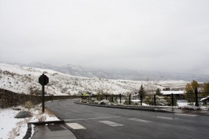 Yellowstone in snow