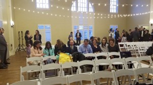 The family awaits the wedding