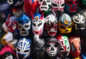 Masks, Olvera St, Los Angeles