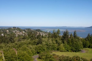 View from Astoria Column hill