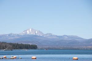 Lake Almanor and Lassen Peak