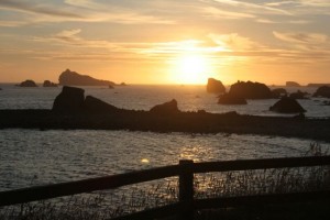 Sunset, Crescent City, CA