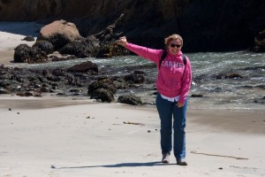 Marion at Pfieffer Beach