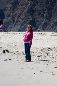 Marion at Pfieffer Beach