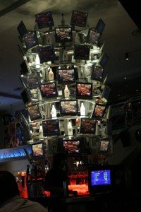 Bar at the Hard Rock Cafe