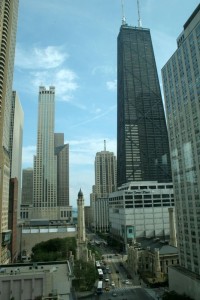 Water tower and Hancock Building