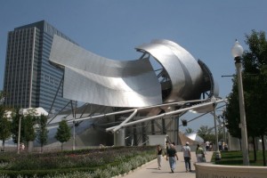 Millenium Park bandstand