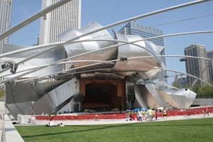 Millenium Park bandstand