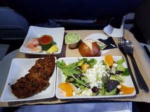 Food in first class