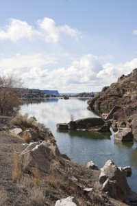 Columbia River in the Coulee area