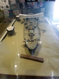 Arizona memorial model