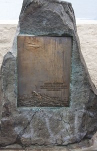 Plaque for Amelia Earhart