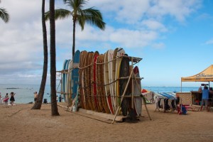 More surf board storage