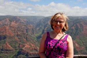 Marion at Waimea Canyon