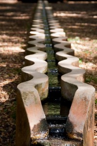 Mermaid fountain