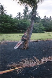 Bart at Punalu'u 