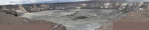 Composite view of Halema'uma'u crater