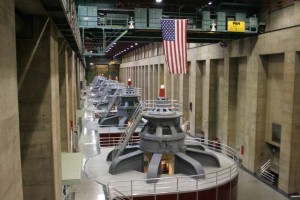 Hoover Dam power generators