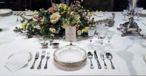 Place setting close up