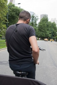 Pedicab through Central Park