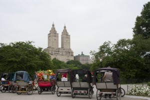 Pedicab parking