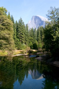 Half Dome reflection