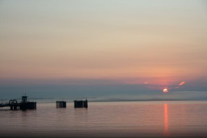 Sunrise from the hotel