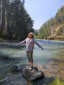 Marion at/in the Santiam River